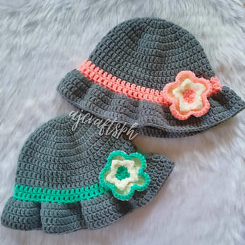 Flower Kids Hat