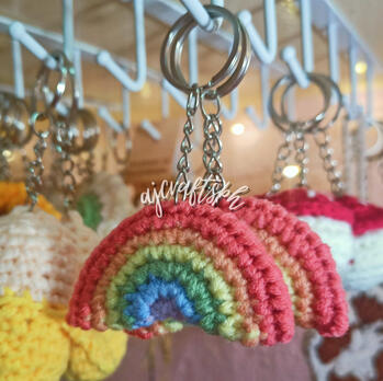 Rainbow Keychain